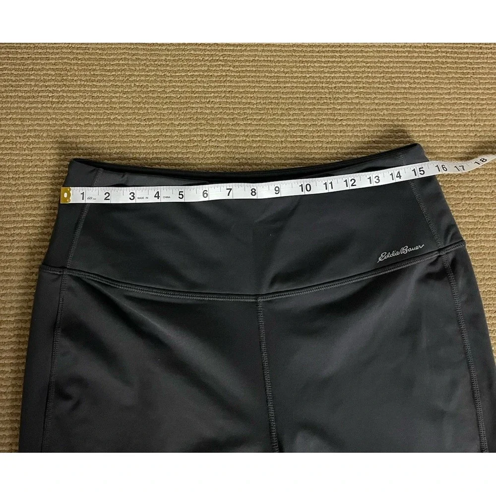 Eddie Bauer Women's‎ Pants Fleece Gray Leggings Size Large Lined